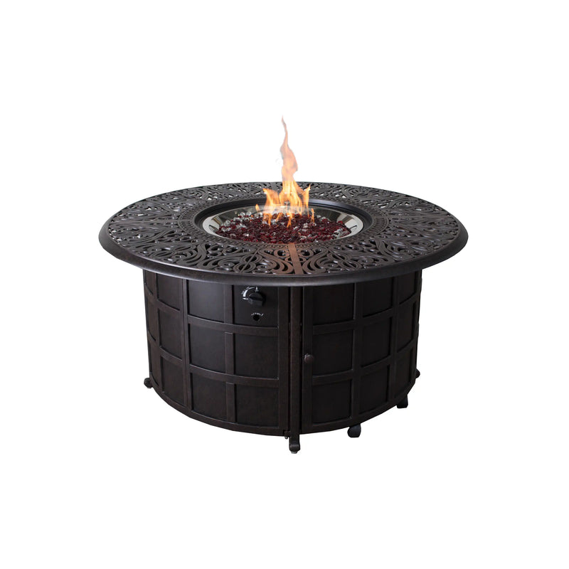 48" Tuscany Fire Table W/ Lid - The Great Escape