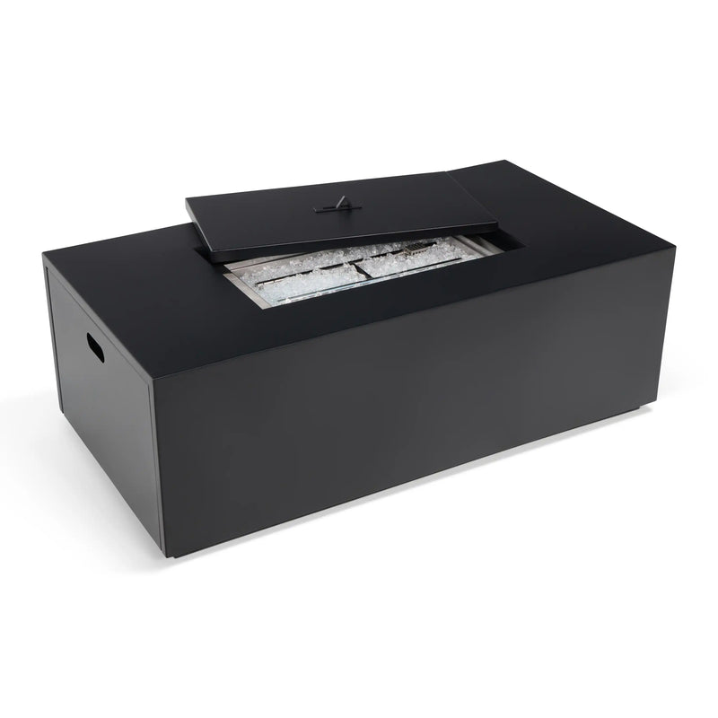 25"x48" MOD Black Fire Table W/ Lid - The Great Escape