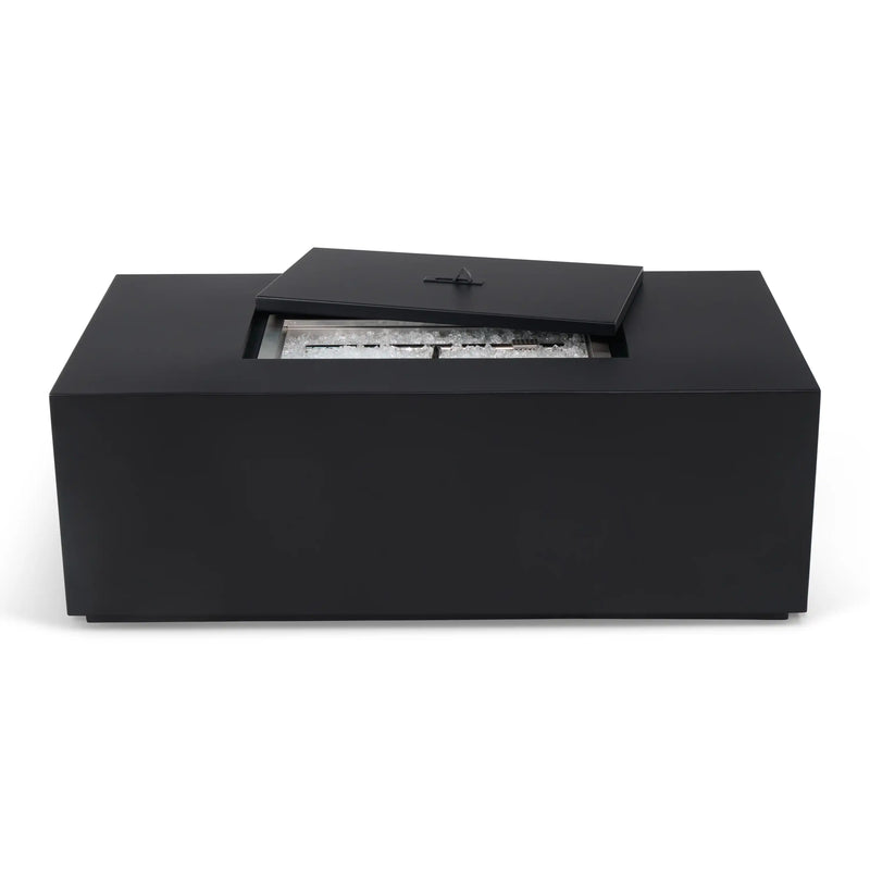 25"x48" MOD Black Fire Table W/ Lid - The Great Escape