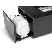 25"x48" MOD Black Fire Table W/ Lid - The Great Escape