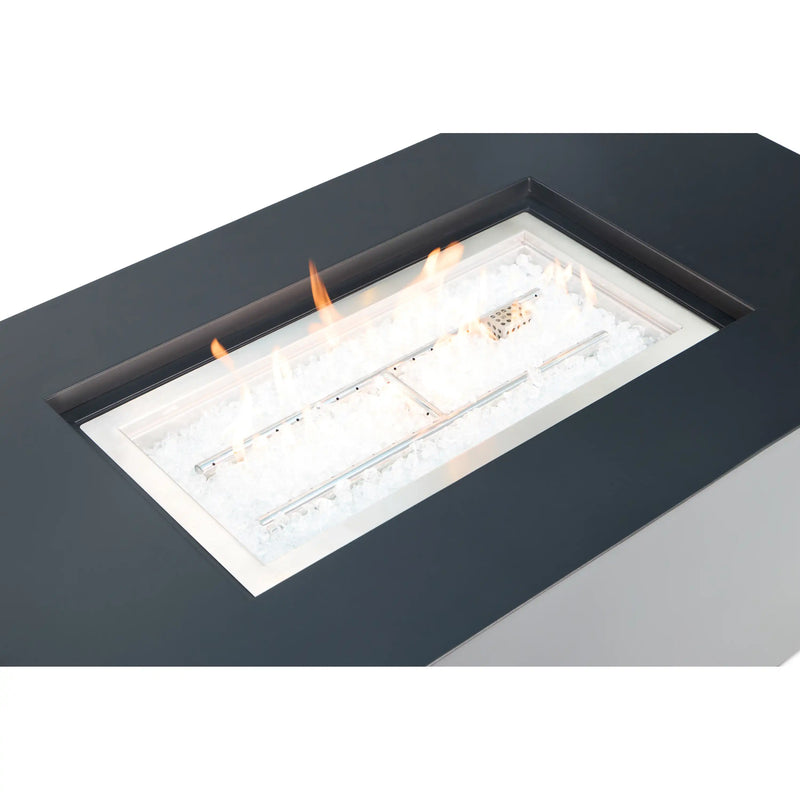 25"x48" MOD Black Fire Table W/ Lid - The Great Escape