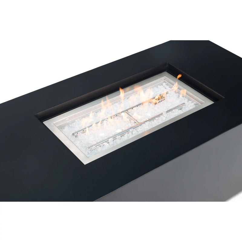 25"x48" MOD Black Fire Table W/ Lid - The Great Escape