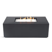 25"x48" MOD Black Fire Table W/ Lid - The Great Escape