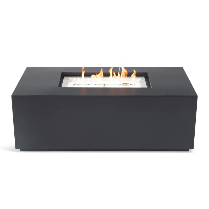 25"x48" MOD Black Fire Table W/ Lid - The Great Escape