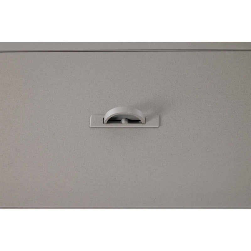 25"x48" MOD Faux Concrete Fire Table W/ Lid - The Great Escape