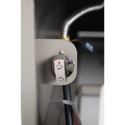 25"x48" MOD Faux Concrete Fire Table W/ Lid - The Great Escape