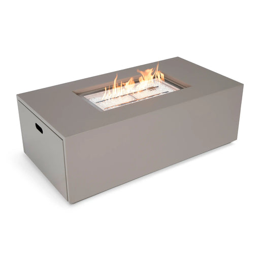 25"x48" MOD Faux Concrete Fire Table W/ Lid - The Great Escape