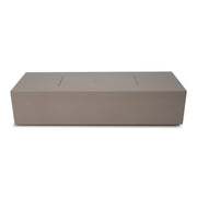 25"x72" MOD Faux Concrete Fire Table W/ Lid - The Great Escape