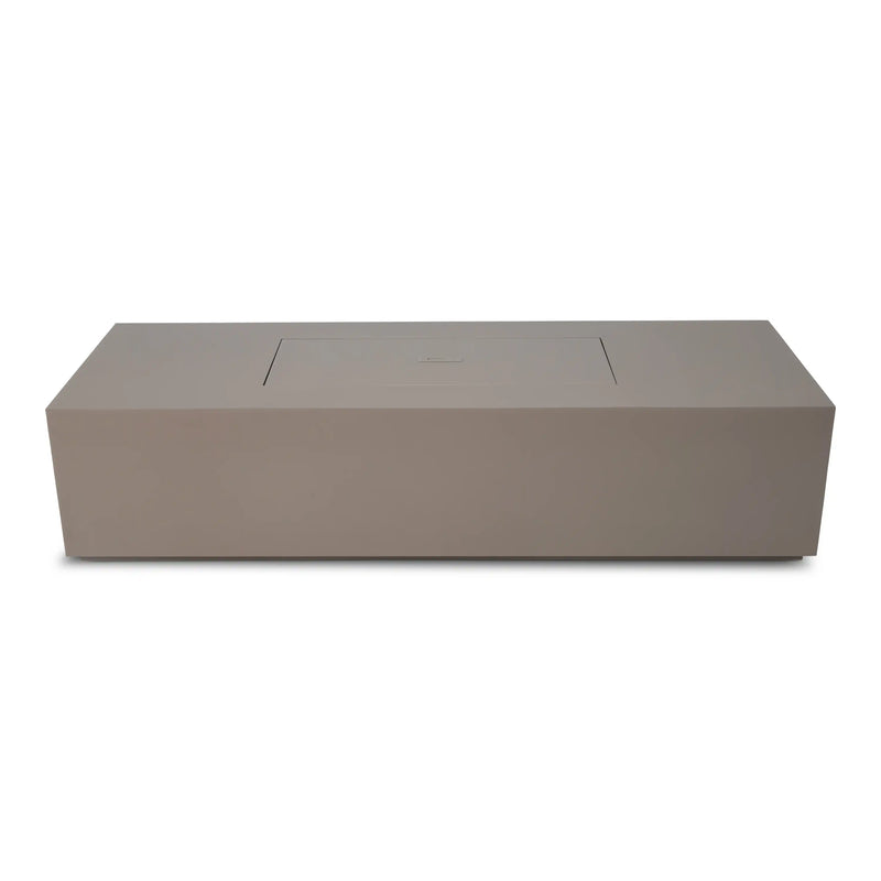25"x72" MOD Faux Concrete Fire Table W/ Lid - The Great Escape