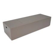 25"x72" MOD Faux Concrete Fire Table W/ Lid - The Great Escape
