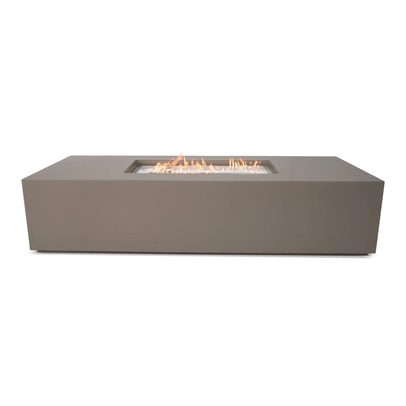25"x72" MOD Faux Concrete Fire Table W/ Lid - The Great Escape
