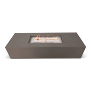 25"x72" MOD Faux Concrete Fire Table W/ Lid - The Great Escape