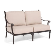 Grand Tuscany Cushioned Loveseat Spectrum Sand - The Great Escape