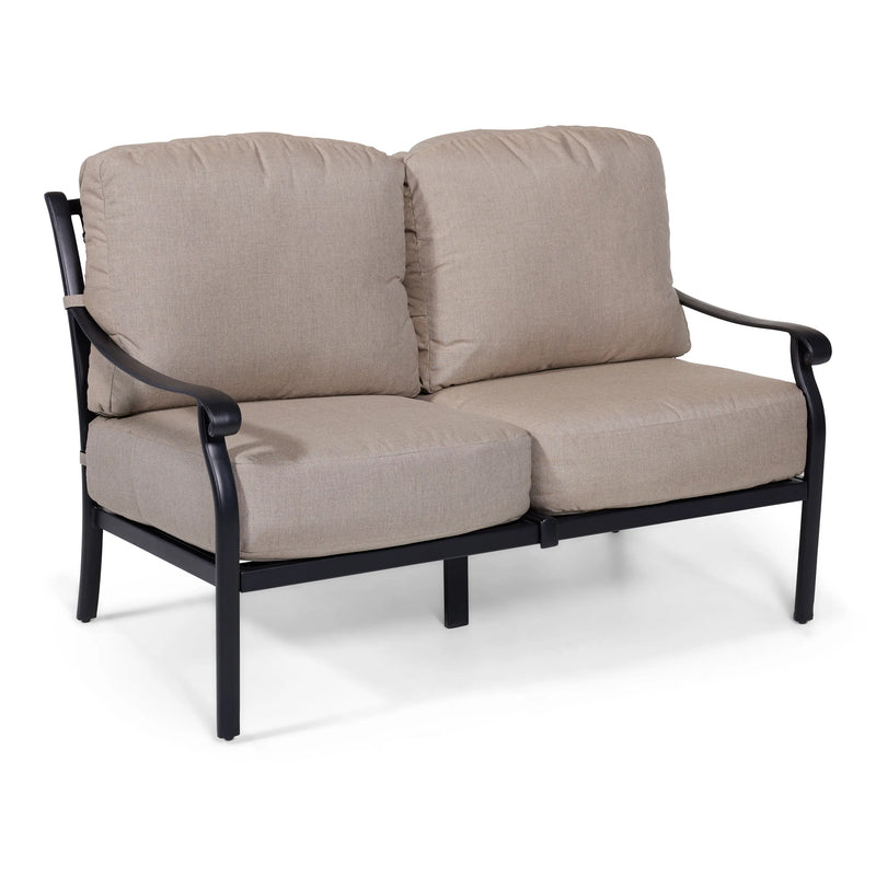 Lakeland Cushioned Loveseat Cast Shale - The Great Escape