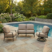 Lakeland 3 Piece Loveseat Group - The Great Escape