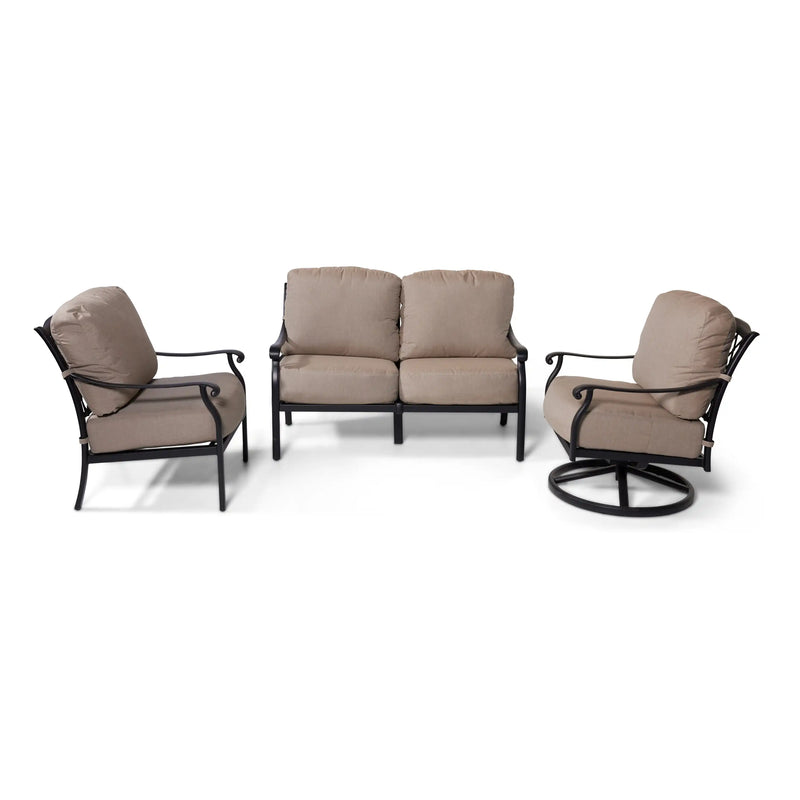 Lakeland 3 Piece Loveseat Group - The Great Escape