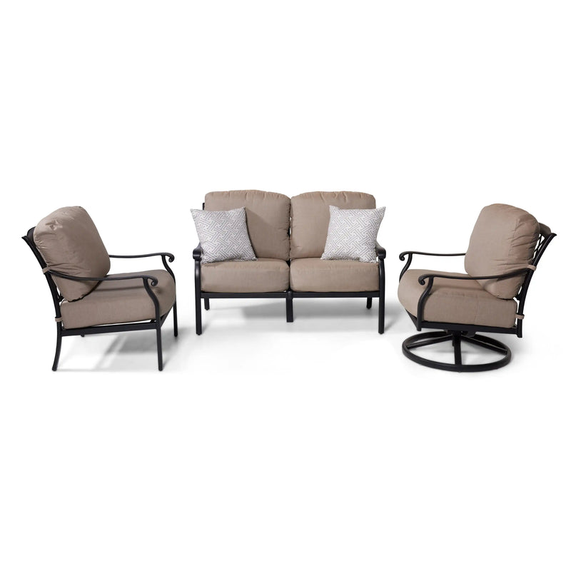 Lakeland 3 Piece Loveseat Group - The Great Escape