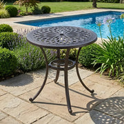 Mayfair 30 Inch Round Bistro Table - The Great Escape