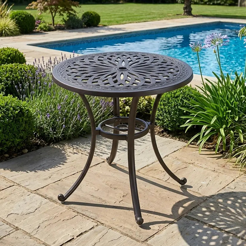 Mayfair 30 Inch Round Bistro Table - The Great Escape