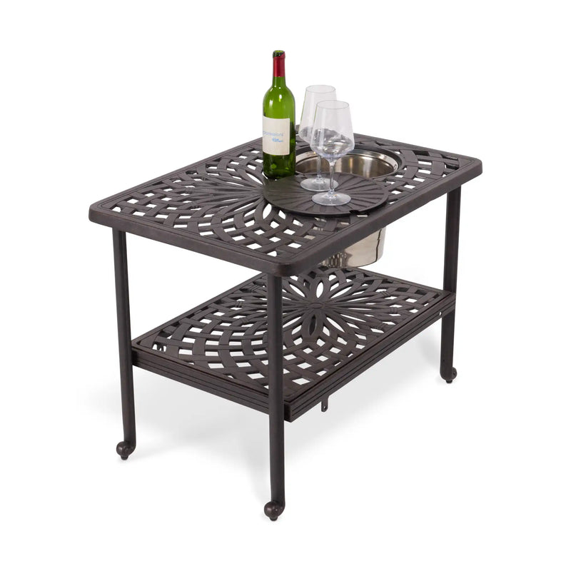Mayfair Sectional Table With Ice Bucket - The Great Escape