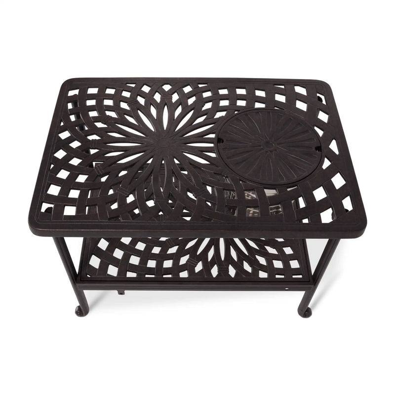 Mayfair Sectional Table With Ice Bucket - The Great Escape