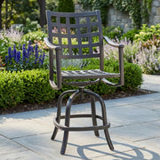 Stratford Swivel Counter Height Stool - The Great Escape