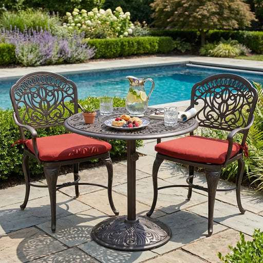 Tuscany 3 Piece Bistro Set - The Great Escape