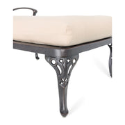 Tuscany Chaise Lounge W/ Cushion in Spectrum Sand - The Great Escape