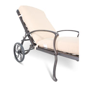 Tuscany Chaise Lounge W/ Cushion in Spectrum Sand - The Great Escape