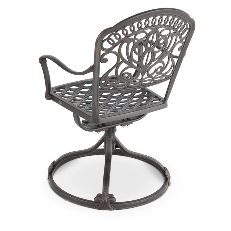 Tuscany Cast Swivel Rocker - The Great Escape