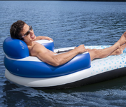 Hydro-Force Indigo Wave Inflatable Lounge - The Great Escape