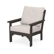 Vineyard Lounge Chair Vintage Coffee In Stock - The Great Escape