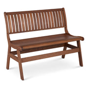 Amber Bench with Back - The Great Escape