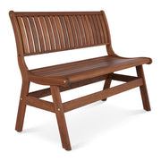 Amber Bench with Back - The Great Escape