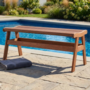 Amber Backless Bench - The Great Escape