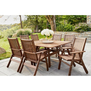 Picture of the Governor Dining 9 Piece Set in Ipe wood