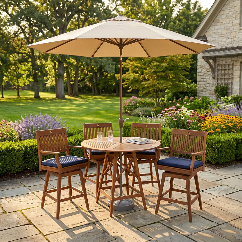 Opal 5 Piece Bar Height Dining Group - The Great Escape