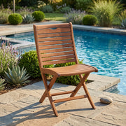 Topaz Folding Bistro Chair - The Great Escape