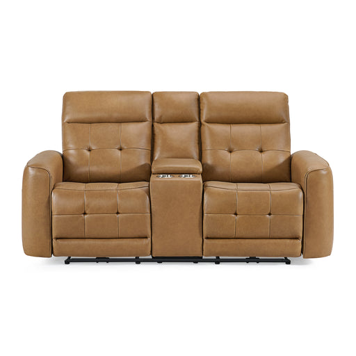 Picture of Cole Brown Dual Power Loveseat