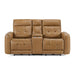 Picture of Cole Brown Dual Power Loveseat