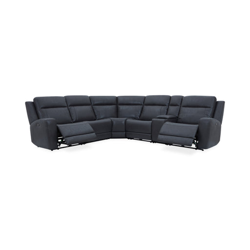 Picture of the 6 Piece Studio Grey Motion Sectional Group