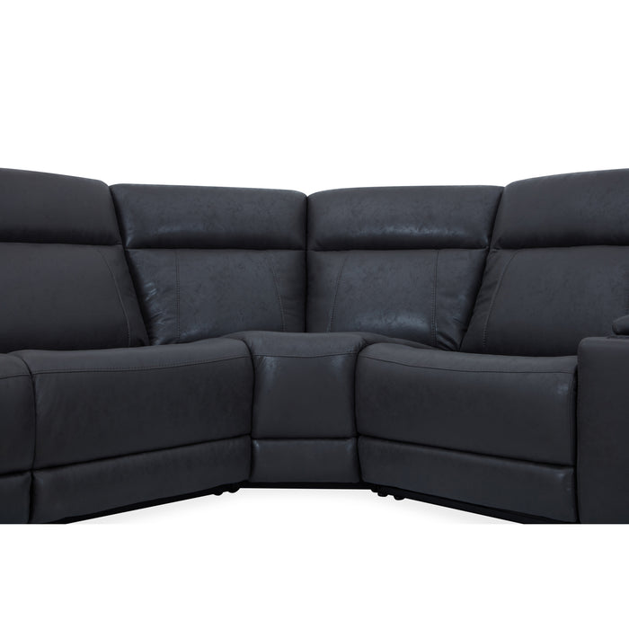 Picture of the 6 Piece Studio Grey Motion Sectional Group