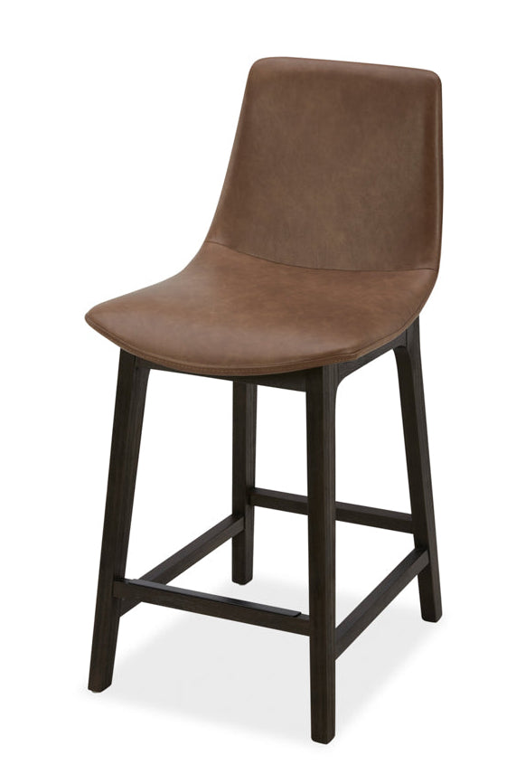 Studio Deluxe Uph. 26" Counter Stool - Brown