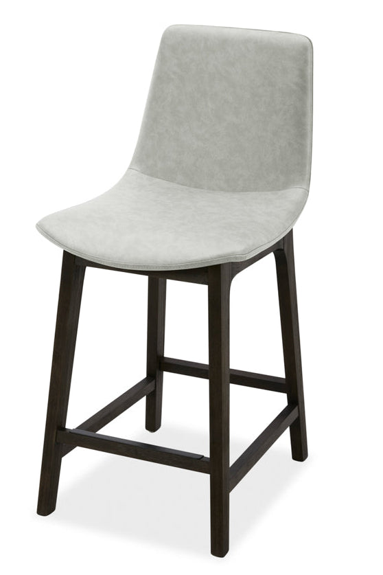 Studio Deluxe Uph. 26" Counter Stool - Light Grey