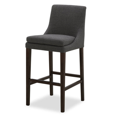 Harbor Fabric 30" Barstool - Grey