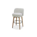 Mia Swivel Fabric 30" Barstool - Wheat