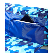 Blue Camo Extendable Lounge Chair - The Great Escape