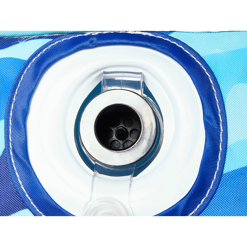 Blue Camo Extendable Lounge Chair - The Great Escape