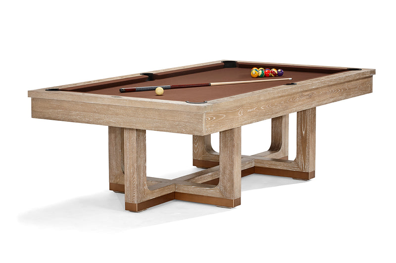 8' Brunswick Matanza Pool Table Sandwashed - The Great Escape