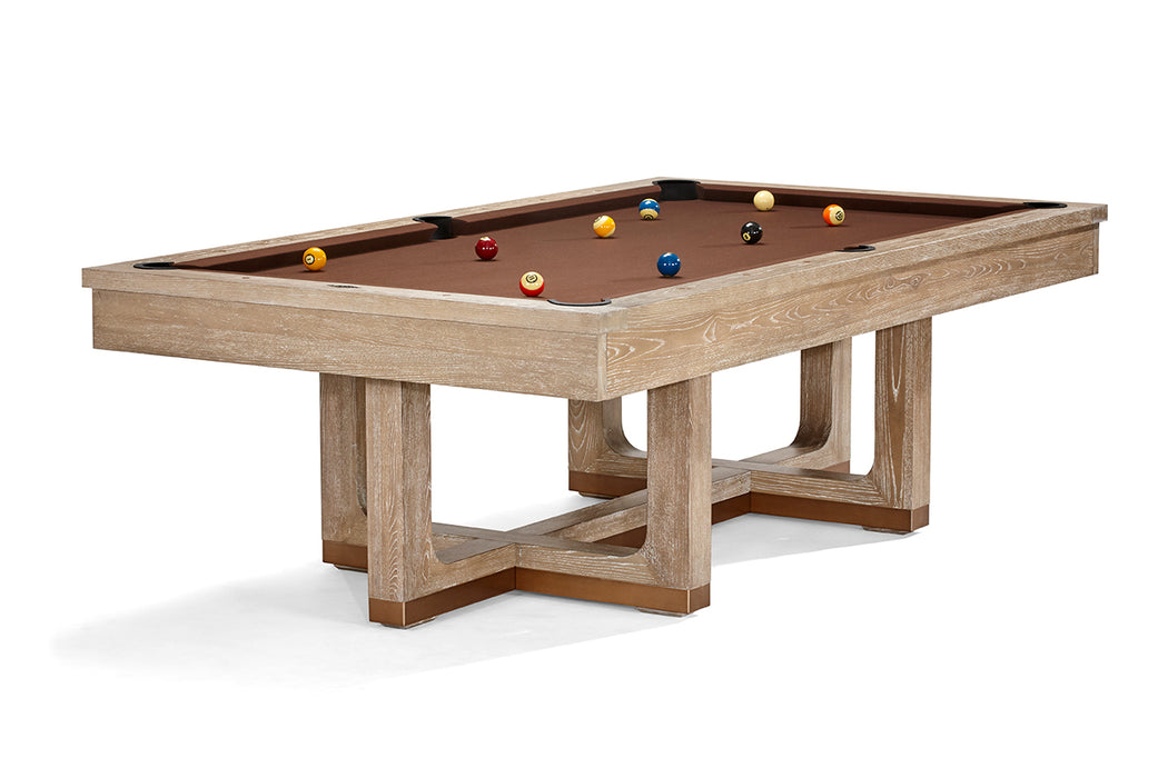 8' Brunswick Matanza Pool Table Sandwashed